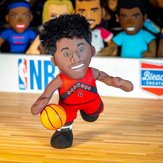 Bleacher Creatures Toronto Raptors Scottie Barnes 10" Plush Figure - A Superstar for Play and Display