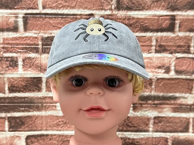 Embroidered Animal Baseball Hats for Boy and Girl