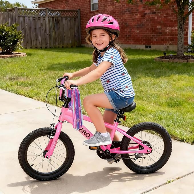 PLATT Kid's Bicycle Handlebar Streamers Colorful Ribbons Tassel for Girls Boys Bicycle Handlebar Scooter Handgrip (New Purple1Pair)
