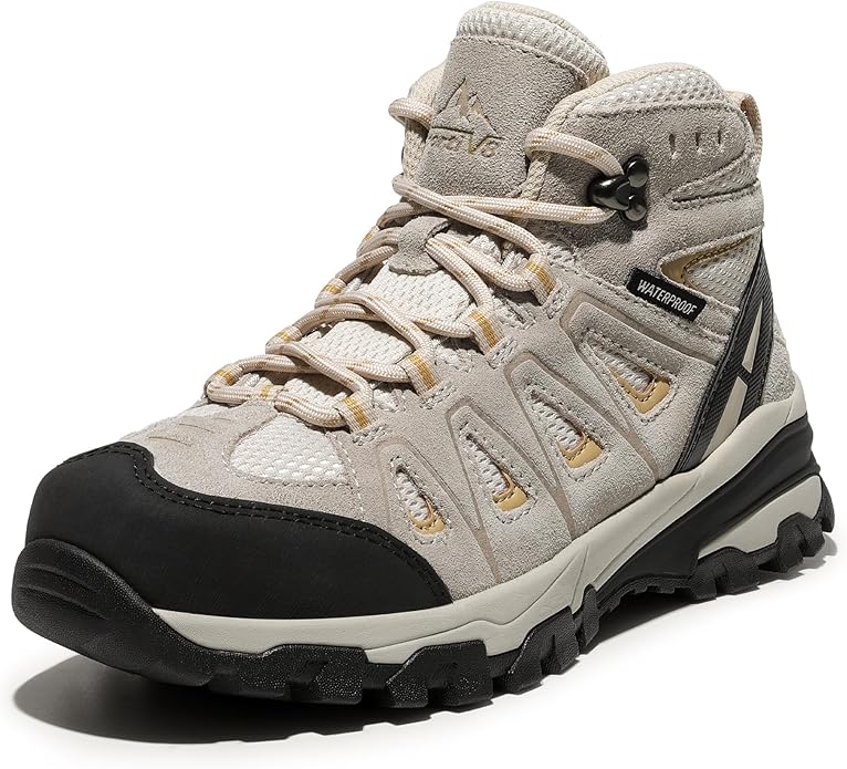 NORTIV 8 Women's Waterproof Hiking Boots Outdoor Trekking Camping Trail Hiking Boot Seeker