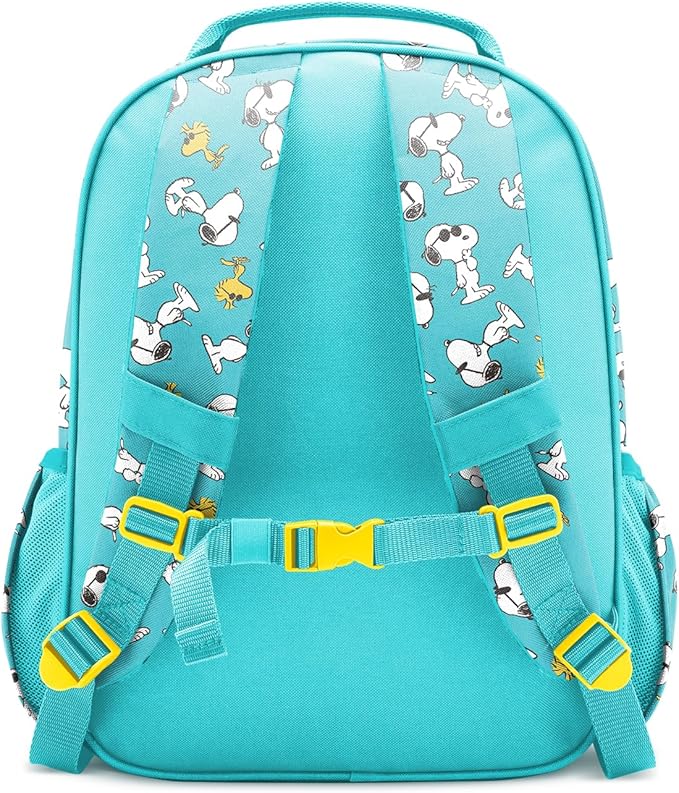 Simple Modern Medium Peanuts Toddler Backpack for School Girls and Boys | Kindergarten Elementary Kids Backpack | Fletcher Collection | Kids - 15" tall | Snoopy & Woodstock