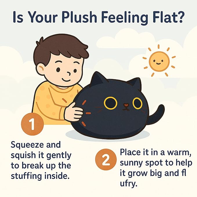 29-inch Jumbo Black Cat Plush Design - Squishy Cuddly & Fun - Ideal Gift for Family Members - Exceptional & Exclusive Size