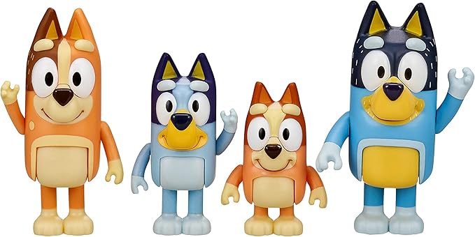 Bluey Toy House Playset, Mega Bundle Family Home & BBQ Playhouse Toys,, Bingo, Bandit, Chilli, House Playset for Toddlers 3-5, Amazon Exclusive