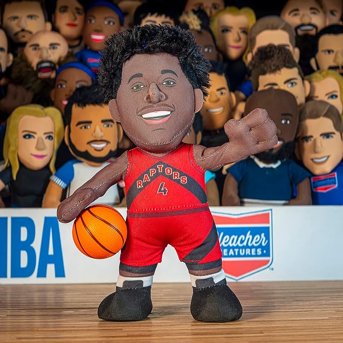 Bleacher Creatures Toronto Raptors Scottie Barnes 10" Plush Figure - A Superstar for Play and Display