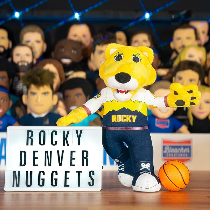 Bleacher Creatures NBA Unisex NBA 10-inch Mascot Plush Doll