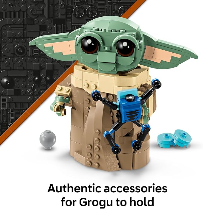 LEGO Star Wars: The Mandalorian Grogu with Hover Pram Building Toy Set - Star Wars Toy for Kids, Boys and Girls, Ages 10+ - Gift Idea for Birthday - 75403