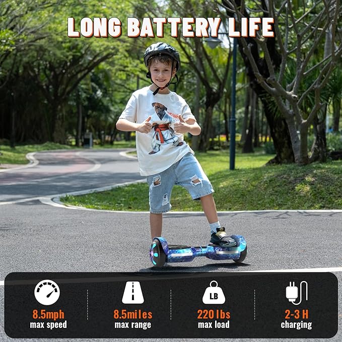 SIMATE Scooter, Bluetooth Speakers and LED Light-Up Wheels, APP Control, Dual 250W Motors, 8.5 mph Max Speed & 8.5 Miles Max Range, Gifts for Kids Adults Girls Boys