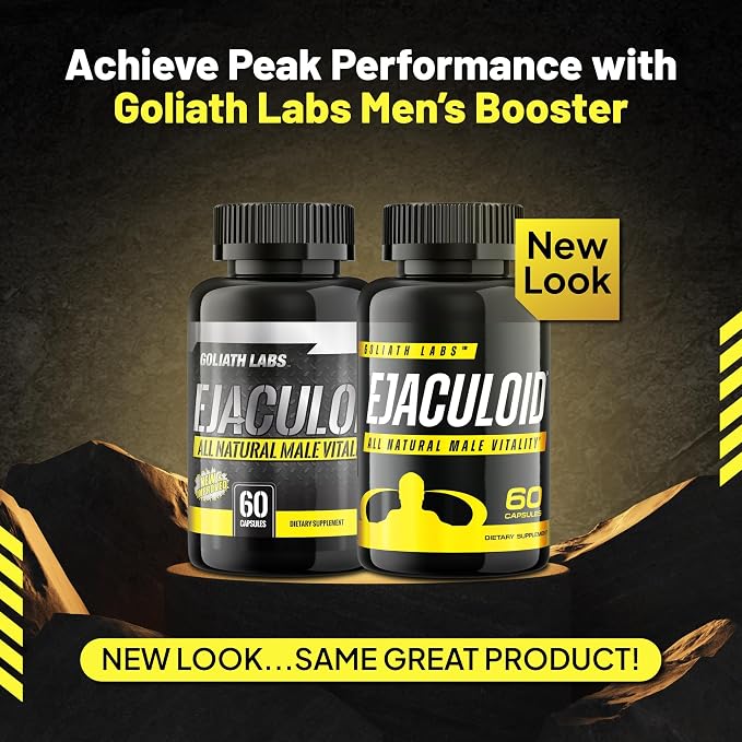 Goliath Labs Men's Gym Performance Booster Capsules [60 Veg Capsules/Bottle] Natural Strength Gainer Pills for - Supports Muscle Growth and Energy - Multivitamin Health Supplements for Athletes