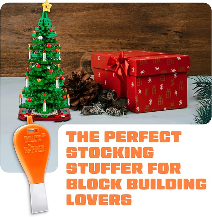 Separator Tool - World's Fastest Brick Remover for Kids and Adults, Gifts for Ages 6 Year Old and up, Tools Stocking Stuffer (Orange)