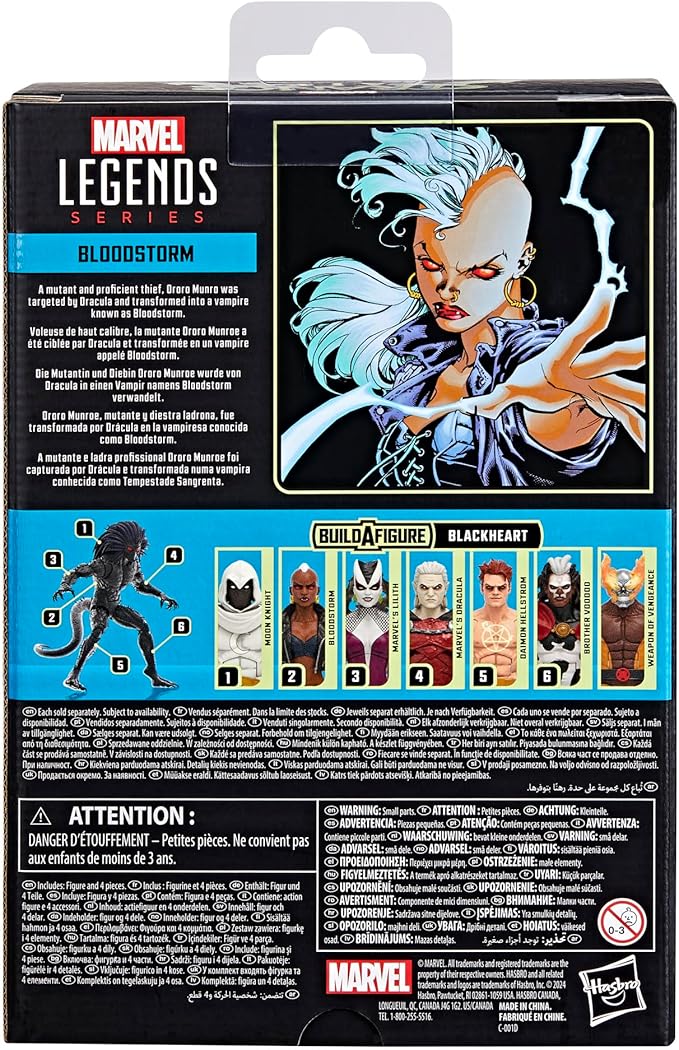 Marvel Legends Series Strange Tales Bloodstorm, Comics Collectible 6-Inch Action Figure