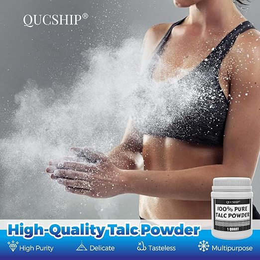 Ultra-Pure, Fine Talc Powder, Odorless & Sweat-Removing Talcum Powder, Quality Talcum for Industrial Automobile Tire Lubrication, Affordable Talc Thickener for Paint, Coating, Etc