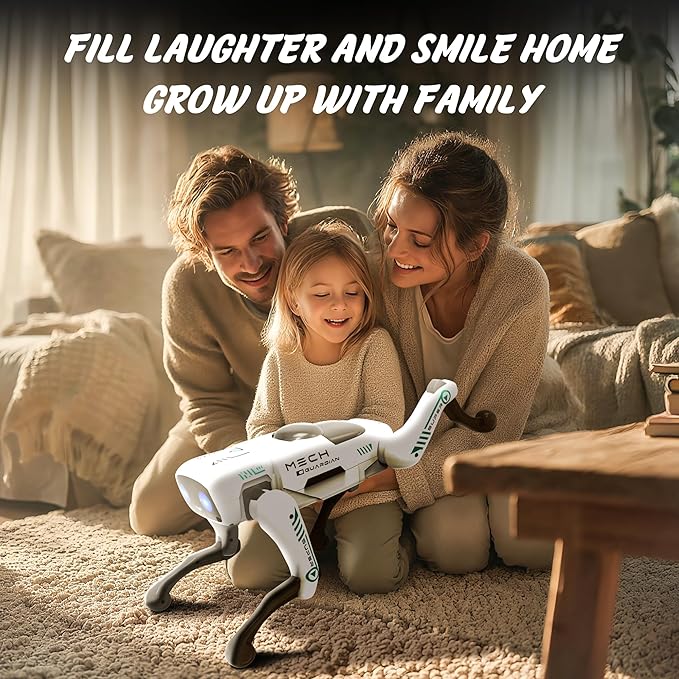 SANCO Smart Robot Dog - Remote Control Robots Pets with APP Programming, Smart and Realistic Robotic Puppy, Interactive Actions and Perform Trick, Ideal Gifts for Kids Boys Adults