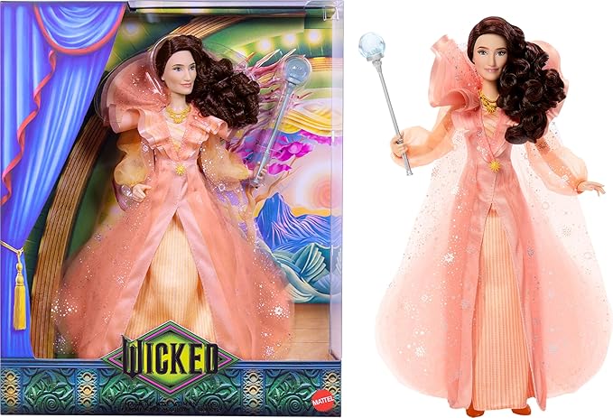 Mattel Universal Pictures’ Wicked Magical Wise Woman – Sun Fashion Doll with Removable Deluxe Outfit & Accessory, Inspired by The Movie