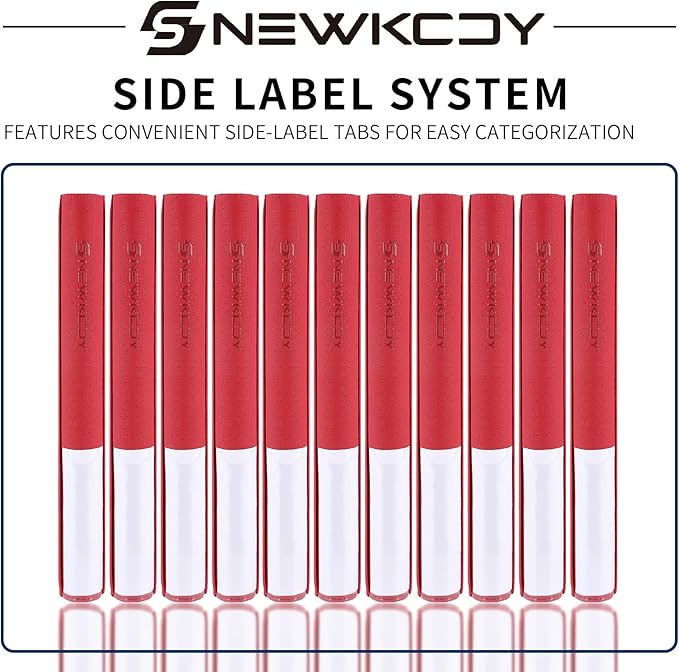 Snekdy Top loader Binder, 9 Pockets Top Loader，Holds 360 Top Loaders cards, Card binder with Sleeves for card in 3 x 4 inches color smooth Zipper PU Leather (Red)