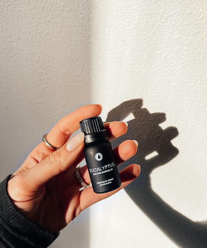 Bursera Eucalyptus Essential Oil, Tree Planted with Every Order, 100% Pure Eucalyptus Oil, 10ml Undiluted High Grade Natural Eucalyptus Oils for Diffuser, Shower, Skin and Aromatherapy