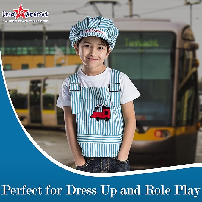 Dress Up America Dress-Up Costumes - Kids Pretend Play Sets - Role-Play Costume Clothes for Toddlers