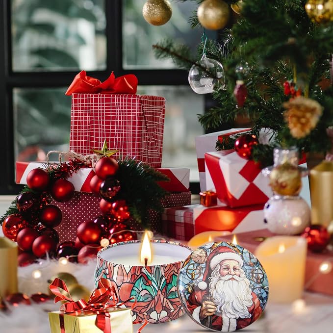 12 Pack Christmas Scented Candles Gifts Set for Women, Candles for Home Scented, 2.5 oz Soy Wax Aromatherapy Candle, Best Gifts for Women Thanksgiving Day Birthday Christmas