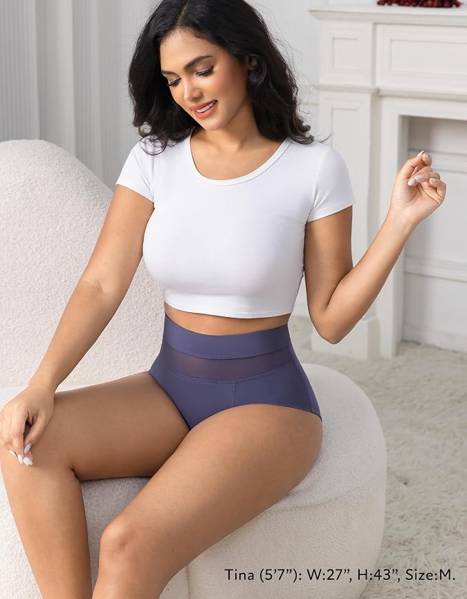 Goat Union Overnight Period Underwear for Women Heavy Flow, Leakproof Menstrual Panties Full Coverage