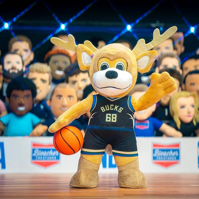Bleacher Creatures NBA Unisex NBA 10-inch Mascot Plush Doll