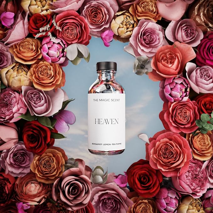 The Magic Scent Heaven Diffuser Oil - Hotel & Home Luxury Scents Inspired by Inspired by The Aria Hotel, Las Vegas - Diffuser Oil Scents for Home Designed for Use in All Diffusers - 16.9 fl oz, 500 mL