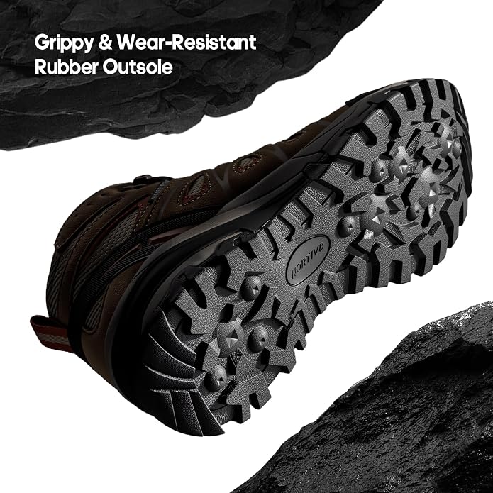 NORTIV 8 Women's Waterproof Hiking Boots Outdoor Trekking Camping Trail Hiking Boot Seeker