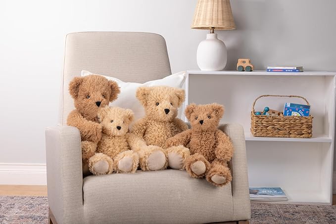 Vermont Teddy Bear Stuffed Bears - Super Soft Bear Plush, Buttercream, 13 Inch