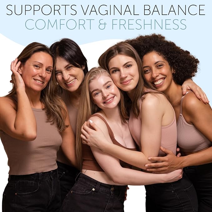Vaginal Probiotics Suppositories for Women | Boric Acid for Women | pH Balance Support | Helps with Odor, Burning, Itching & Discharge | Yeast Infection Care for Feminine Comfort | 12 Suppositories