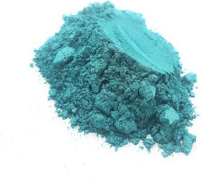 Pearl Mica Powder Pigment Dye - 500 grams (1.1 lbs) - Best Bulk Price for Fine Arts, Crafting, Painting, Bath bomb Soap Candle Slime Jewelry Making, Epoxy Resin, Woodworking (Green AG02)