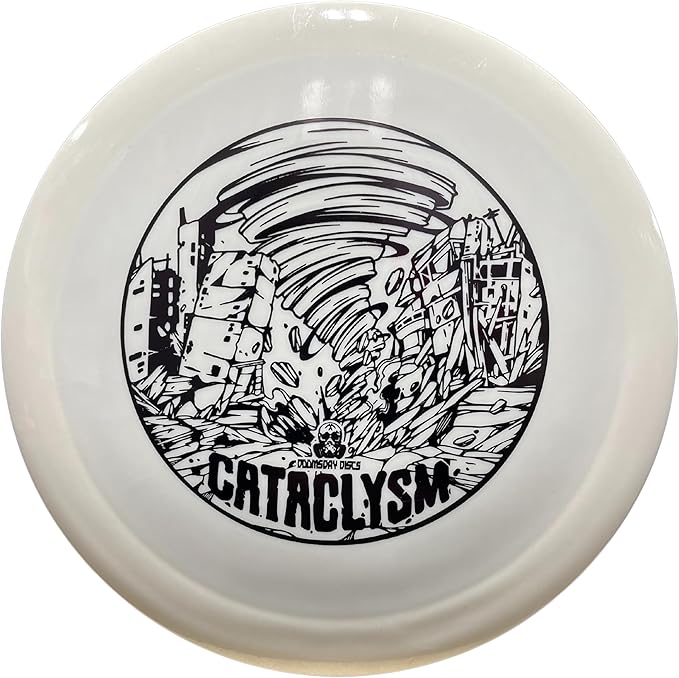 DOOMSDAY DISCS Cataclysm Disc Golf Advanced Distance Driver in Survival Plastic