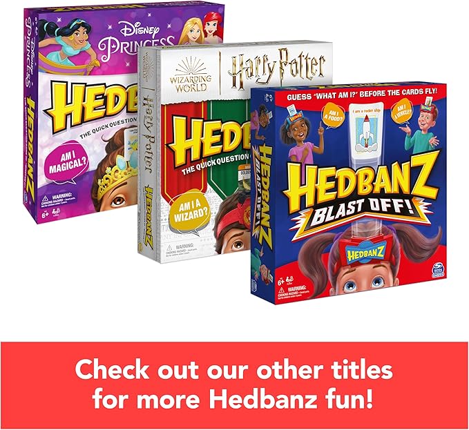 Spin Master Games, Hedbanz Junior PAW Patrol, Picture Guessing Board Game, PAW Patrol Toys, for Family & Kids, 2-4 Players for Ages 5 & Up