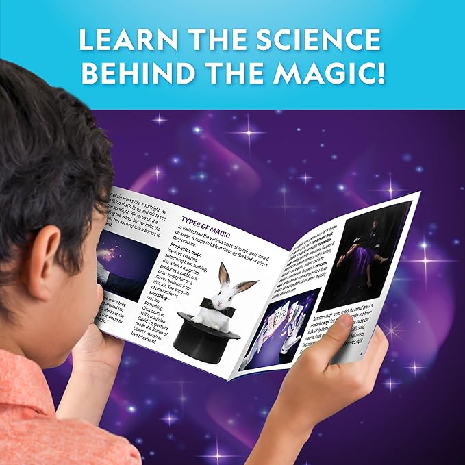 National Geographic Mega Magic Set - More Than 75 Magic Tricks for Kids to Perform with Step-by-Step Video Instructions for Each Trick Shown by a Professional Magician (Amazon Exclusive)