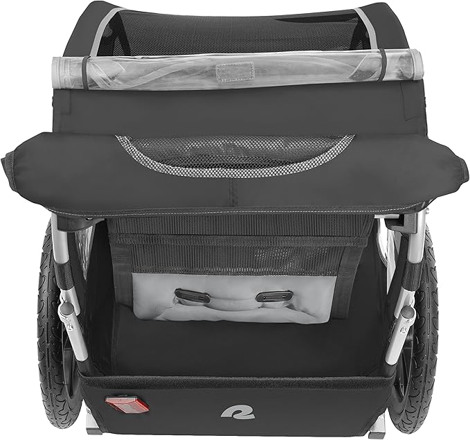 Retrospec Rover Kids Bicycle Trailer Single and Double Passenger Children’s Foldable