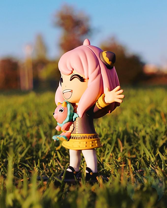 Youtooz Spy x Family Anya Forger 4.3" Vinyl Figure, Collectible Anya Forger with Chimera from Spy x Family