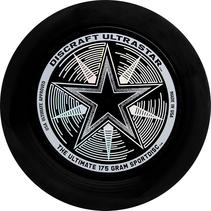 Discraft 175 Gram Black Ultra Star Sport Disc