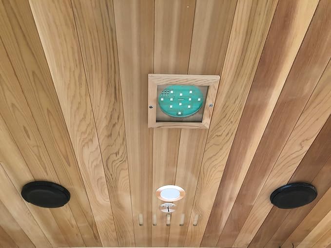 Generic Roslyn 4-Person Indoor Infrared Cedar Sauna