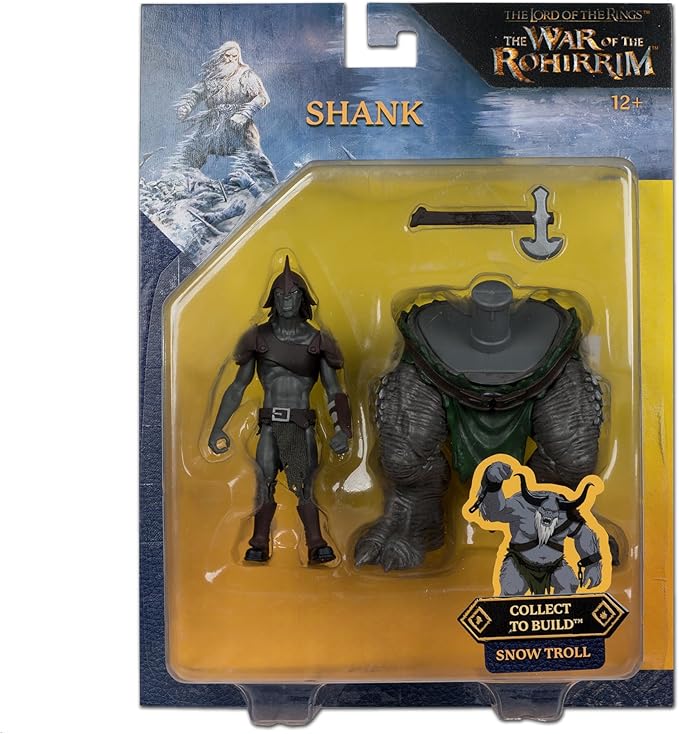 McFarlane Toys - The Lord of Rings: The War of The Rohirrim Shank 4in Build-A Figure