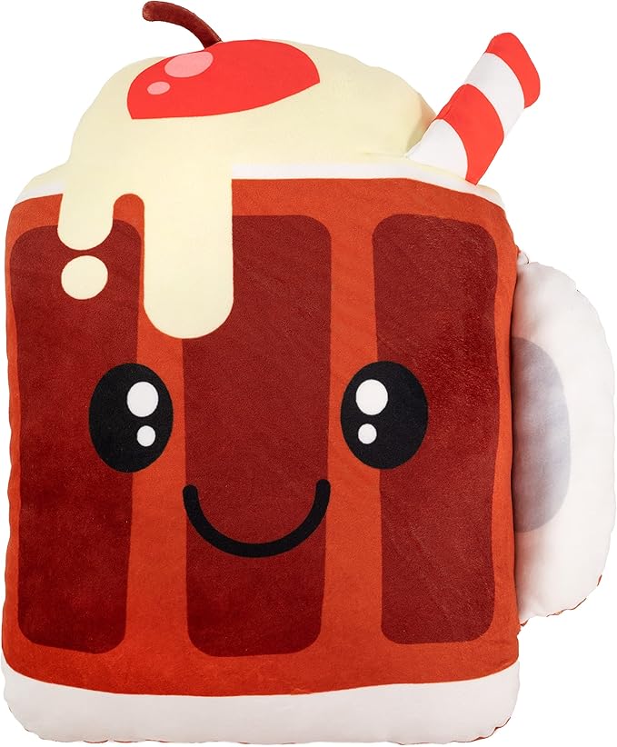 Scentco Smillows - Patented Gourmet Scented Stuffed Plush Pillows (Root Beer) - Accent, Throw, Decorative Pillows - Kids Room Decor, Gift for Kids