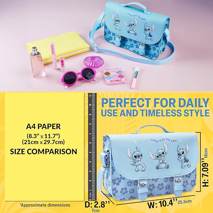 Disney Stitch Crossbody Bags for Women Teenagers Girls Purse Sling Shoulder Bag for Shopping Vacation Gifts for Her
