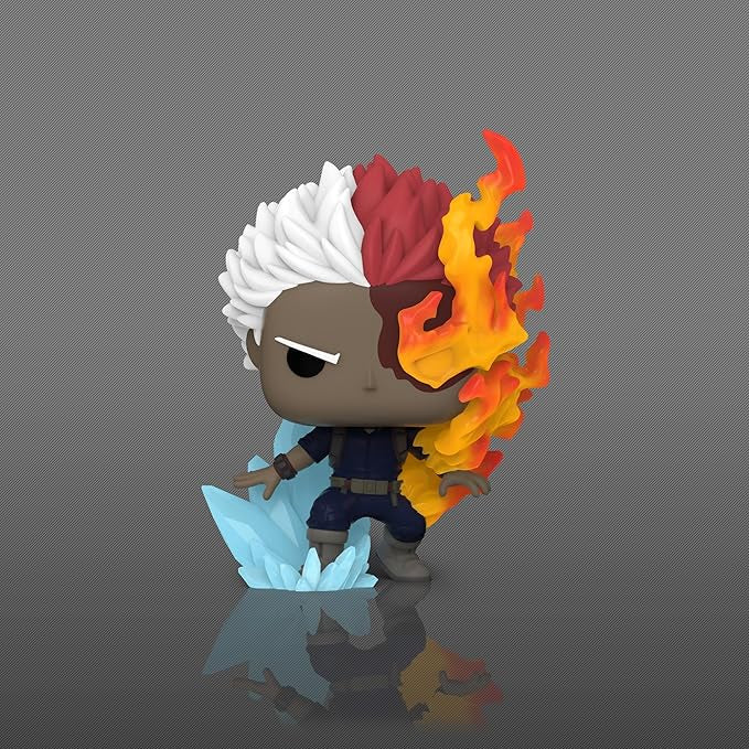 Funko POP! Animation My Hero Academia Shoto Todoroki (Glow in The Dark), Exclusive