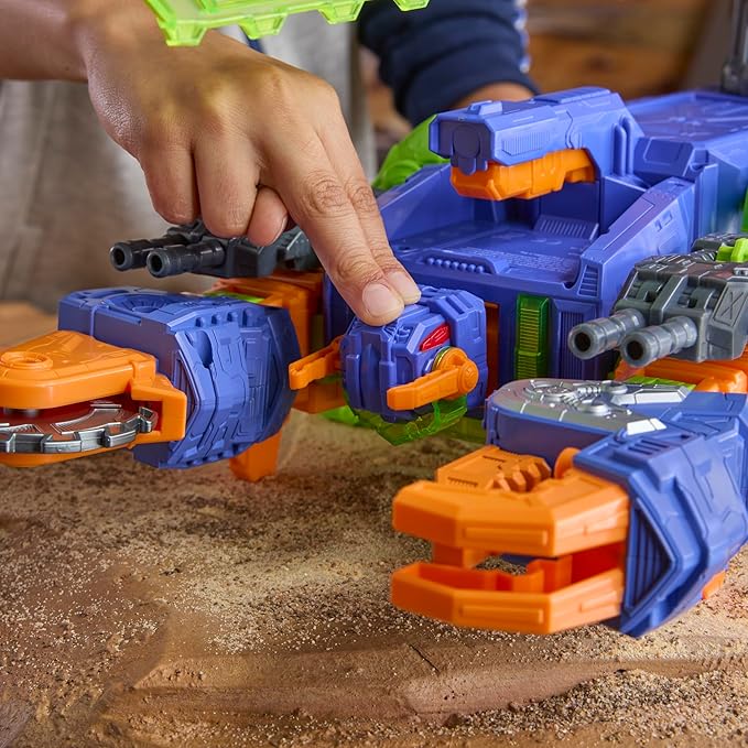 Transformers CYBERWORLD Scorponok Strike Battle Set, Converting Action Figure Playset with Lights and Sounds, Robot Toys for Boys and Girls 6 and Up