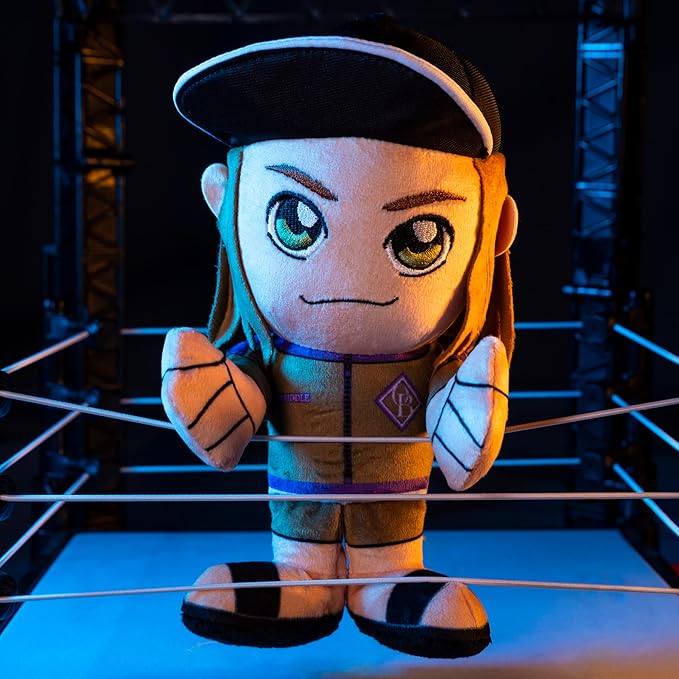 Bleacher Creatures WWE Matt Riddle 8" Kuricha Sitting Plush- Soft Chibi Inspired Toy