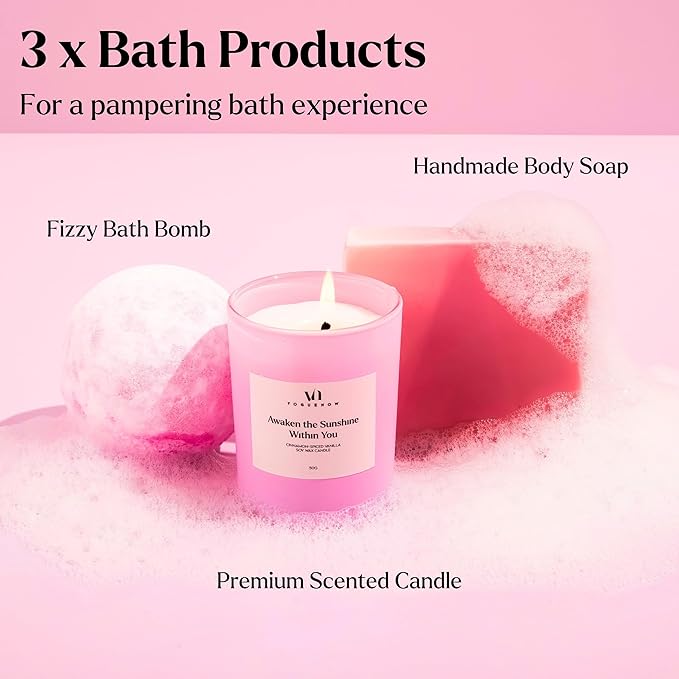 Spa Gifts for Women- Premium Self Care Spa Kit With Bath, Skin Care Sets & Self Care Items For Women - Ultimate Pampering Skin Care Set - Birthday Gifts - International Womens Day Gifts (Pack of 20)