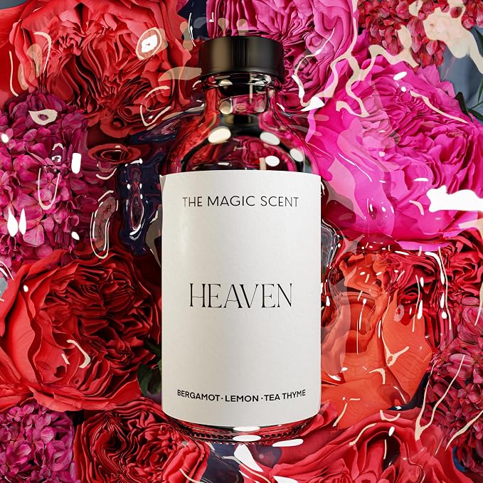 The Magic Scent Heaven Diffuser Oil - Hotel & Home Luxury Scents Inspired by Inspired by The Aria Hotel, Las Vegas - Diffuser Oil Scents for Home Designed for Use in All Diffusers - 16.9 fl oz, 500 mL