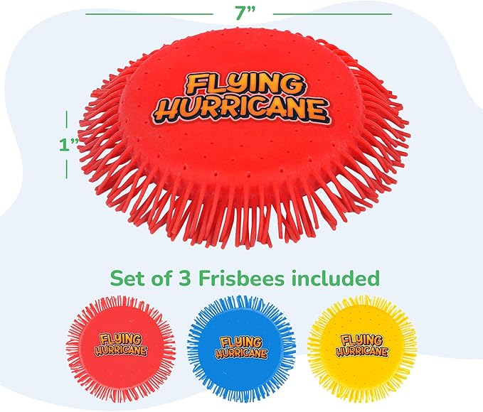 ArtCreativity Soft Water Frisbees for Kids, Soft Sports Discs (3 Pack), Beach Water Toys & Swimming Pool Toys for Kids, Backyard Fun Toy & Outdoor Summer Games, Birthday Gifts for Boys & Girls