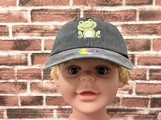 Embroidered Animal Baseball Hats for Boy and Girl