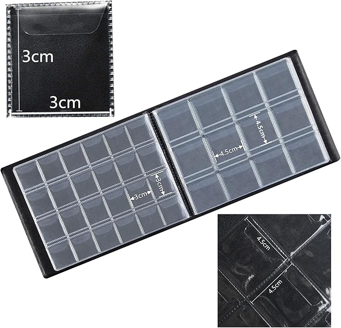 MUDOR Coin Collection Holder Album for Collectors, 240 Pockets Coin Collection Book Office Supplies