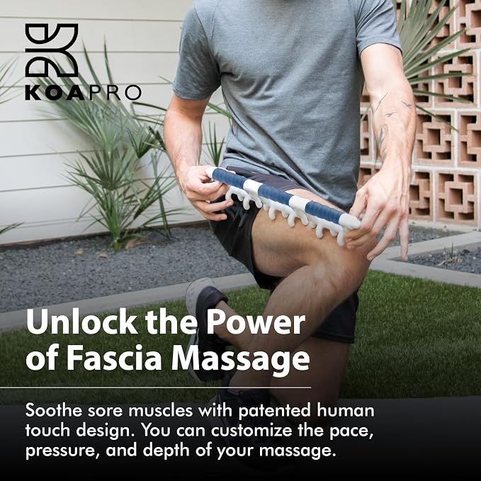 KOA KOAPRO Facia Blaster Tool for Cellulite Area - Trigger Point Massage Tool for Deep Tissue, Full Body Massage, Back and Neck Massager, Muscle Massager for Legs, Fascia Massage Tool