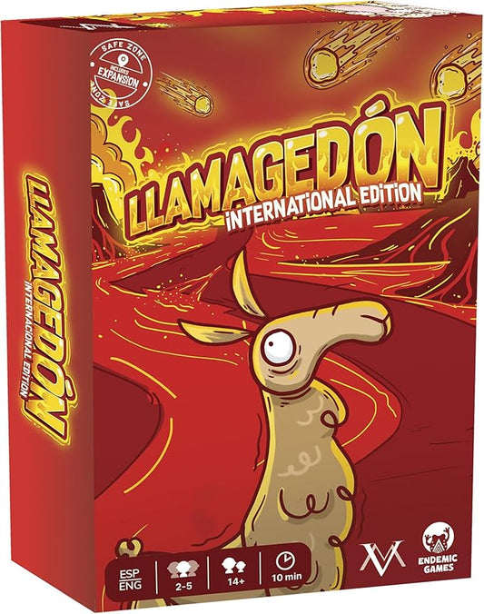 Llamagedón, International Edition