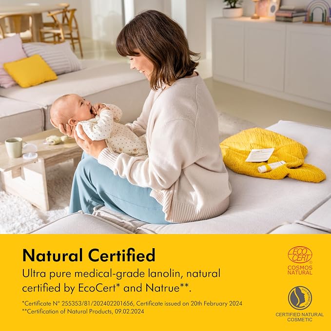 Medela Purelan Lanolin Nipple Cream, Fast Relief for Sore Nipples & Dry Skin During Breastfeeding, Safe for Breastfeeding Baby, Natural, Hypoallergenic, Fragrance-Free, 1.3 Ounces, 2 Pack