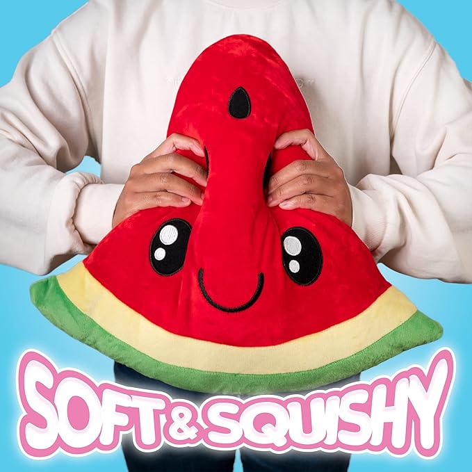 Scentco Smillows - Gourmet Scented Stuffed Plush Pillows (Watermelon) - Accent, Throw, Decorative Pillows - Kids Room Decor, Gift for Kids
